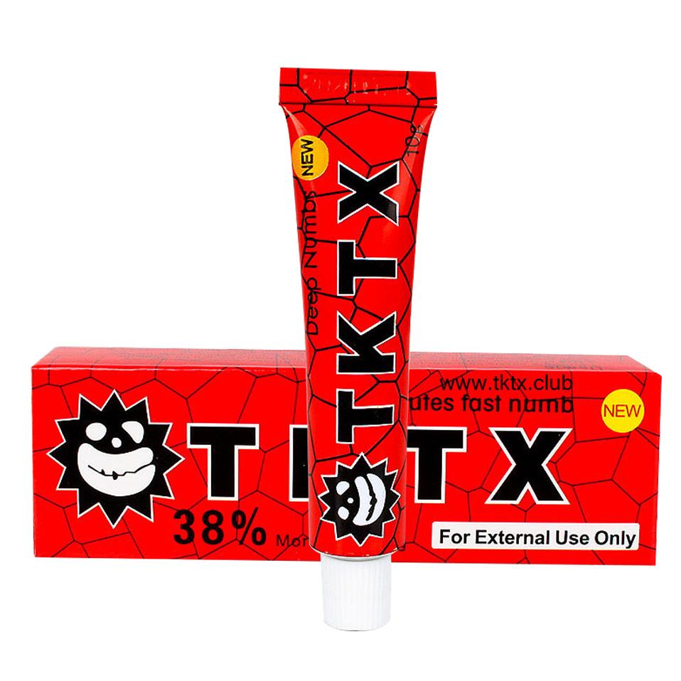 Крем анестетик замораживающий красный TKTX Red 38% (мазь охлаждающая)