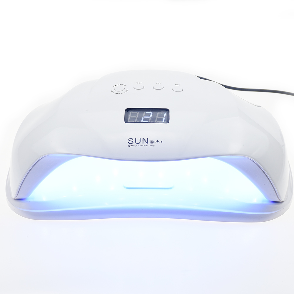 Лампа для гель-лака SUN X PLUS UV/LED, 72W, белая